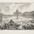 G. B. Piranesi, Veduta della Basilica, e Piazza di S. Pietro in Vaticano, 1748