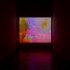 Matt Saunders, installation view of <em>Century Rolls</em>, 2012. Digital video, b&w, colour, silent, 10:45mins. Animated ink on mylar paintings. Commissioned by Tate Liverpool. Courtesy of the artist. Photo: Shaun Waugh.