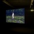 Installation view at the Adam Art Gallery, Shannon Te Ao,<em>Follow the Party of the Whale</em>, , 2013, two-channel video, sound, colour, 12:51mins, 2:49mins (cinematography by Iain Frengley) © Shannon Te Ao (photo: Shaun Waugh)