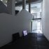 Campbell Patterson, <em>Untitled (Sing)</em>, 2014, two-channel HD video, 59 mins, 58 secs, courtesy of Michael Lett, Auckland. In the exhibition <em>Inhabiting Space</em> at Adam Art Gallery Te Pātaka Toi, Victoria University of Wellington (photo: Shaun Waugh)